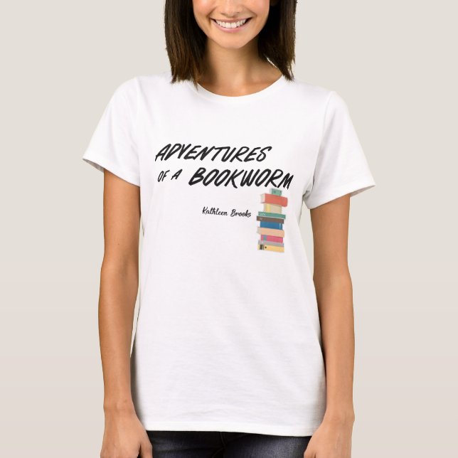 Camiseta Aventuras de un Bookworm (Anverso)