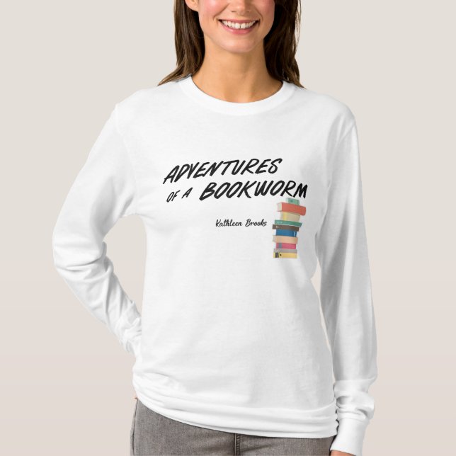 Camiseta Aventuras de un Bookworm (Anverso)
