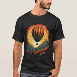 Camiseta Aventuras De Verano Con Globo De Aire Caliente En 