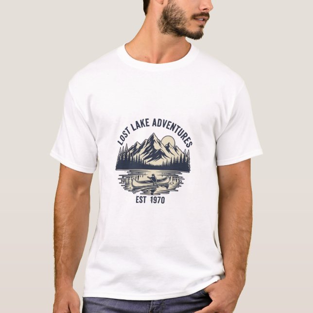 Camiseta Aventuras del Lago Perdido (Anverso)