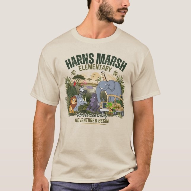 Camiseta Aventuras en el aprendizaje (Anverso)
