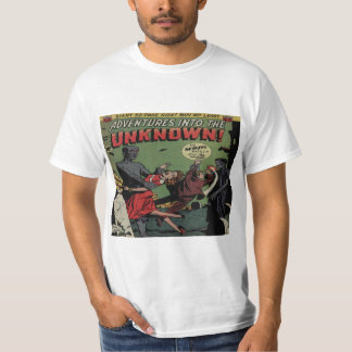 Camiseta Aventuras en la cubierta cómica desconocida #20