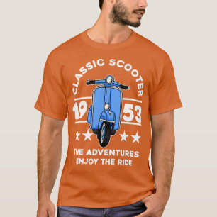 CAMISETA AVENTURAS EN SCOOTER CLÁSICO