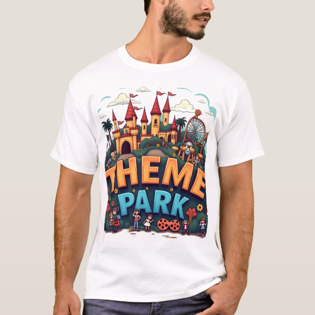 Camiseta "Aventuras mágicas esperan en el tema final Pa (Anverso)