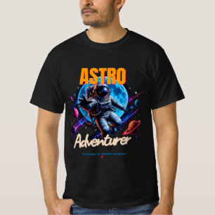 Camiseta Aventurero Astro - Diseño Espacial de Ciencia Ficc