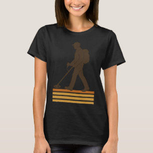 Camiseta Aventurero Cazador de Tesoros Detector de Metales