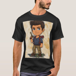 Camiseta Aventurero Chibi Buscador de Tesoros