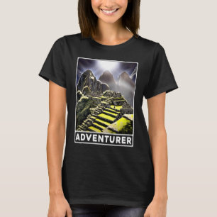 Camiseta Aventurero Machu Picchu Cordillera Perú