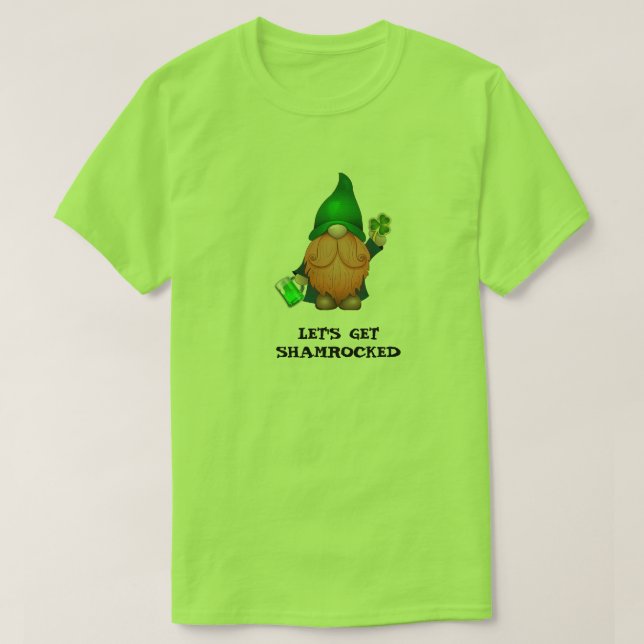 Camiseta AVERGONZÁMONOS - Día de San Patricio (Diseño del anverso)
