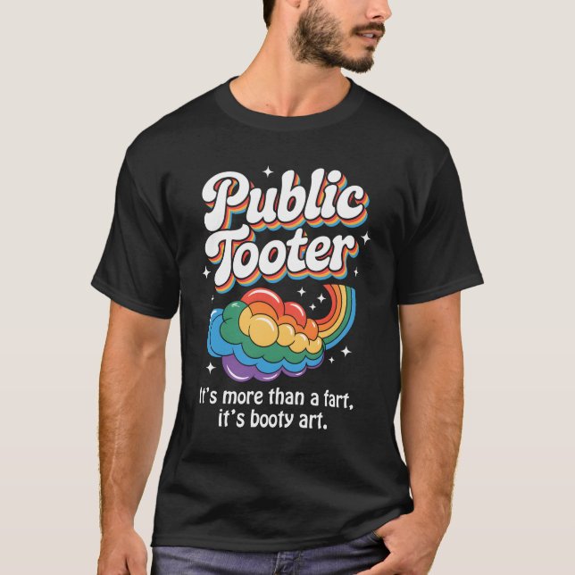 Camiseta Avergonzante De Tooter Público: Hum Inapropiado (Anverso)