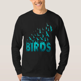 Camiseta Aves Aves Aves Relojeras Mamá Pájaro Pórtico Aves 