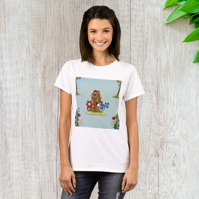 Camiseta Aves azules (Subido por el creador)