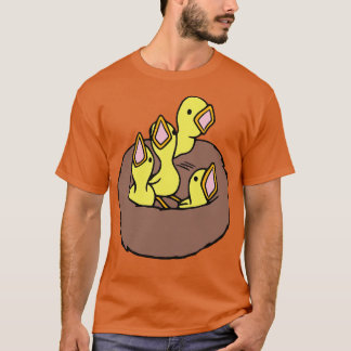 Camiseta Aves Bebés En Nido