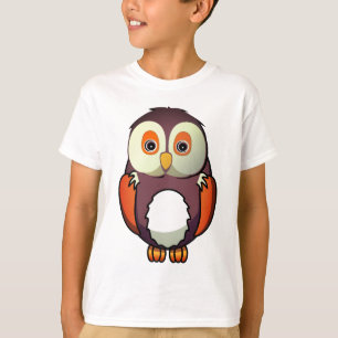 Camiseta Aves, búhos, fotos de animales