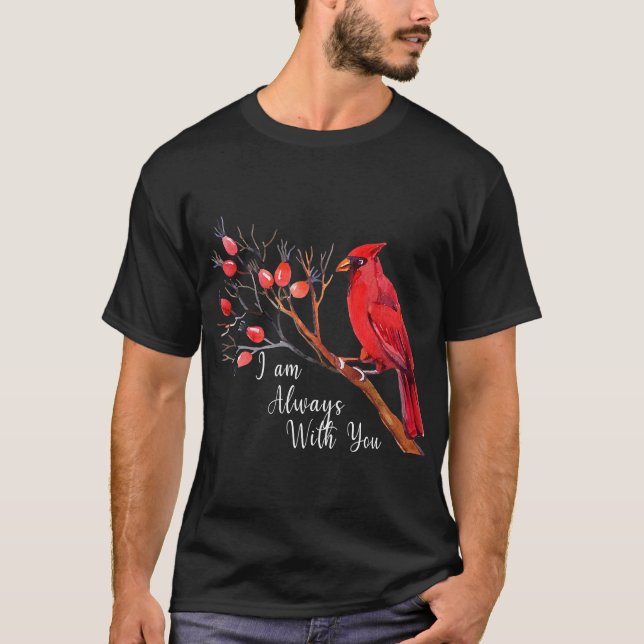 Camiseta Aves Cardenales Mujeres Siempre Estoy Contigo, Dul (Anverso)