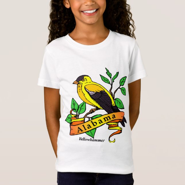 Camiseta Aves de Alabama (Anverso)