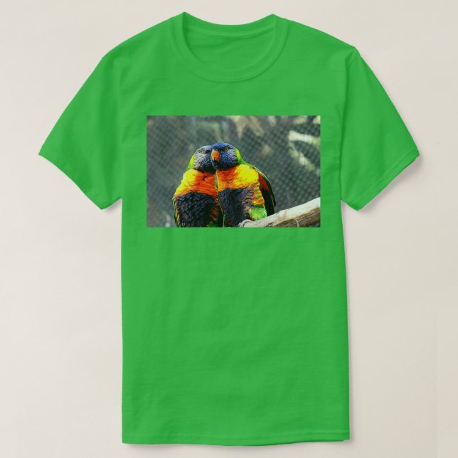 Camiseta Aves de amor (Diseño del anverso)