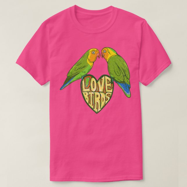 Camiseta Aves de amor (Diseño del anverso)