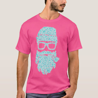 Camiseta Aves de barba Azul blanco