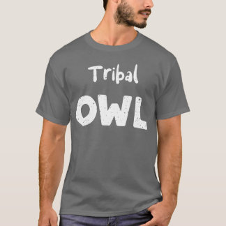 Camiseta Aves de búho tribal