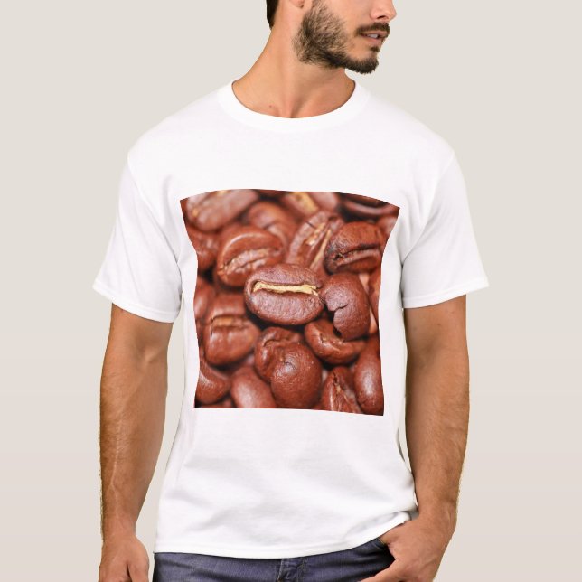 Camiseta Aves de café tostadas (Anverso)