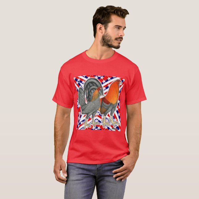 Camiseta Aves de combate Stars and Stripes (Anverso completo)