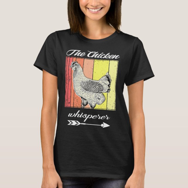 Camiseta Aves de corral angustiadas con aguijón (Anverso)