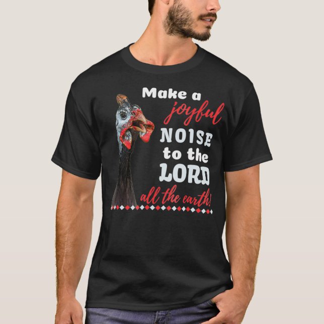 Camiseta Aves de corral de Guineafowl de Guinea Hen Fowl pa (Anverso)