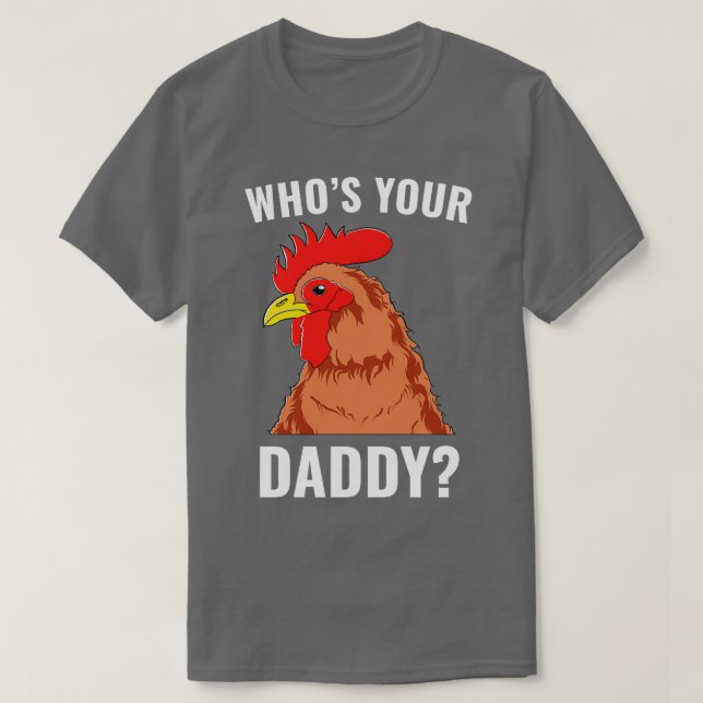 Camiseta Aves de corral de pollo de criadero de pollo (Diseño del anverso)