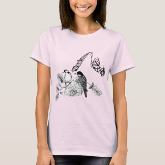 Camiseta Aves de época