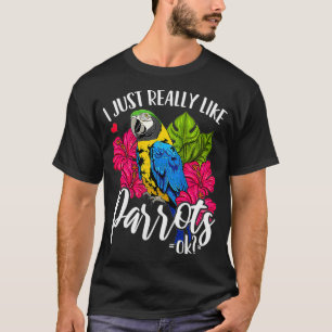 Camiseta Aves de loro