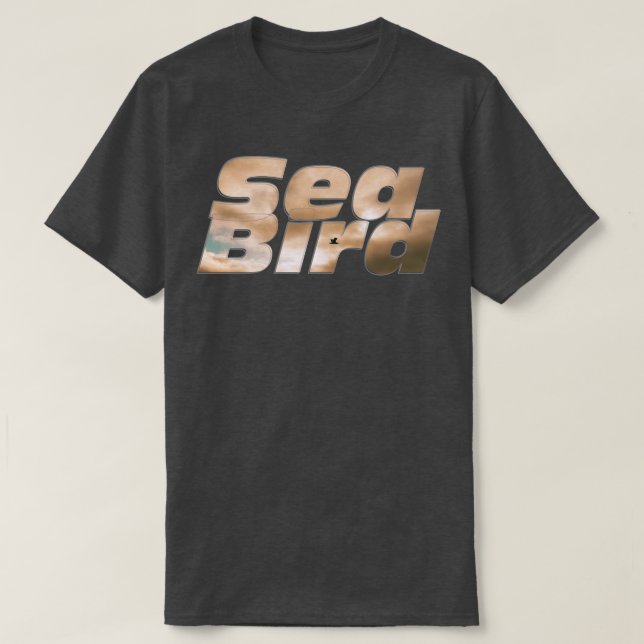 Camiseta Aves de mar (Diseño del anverso)
