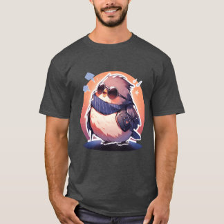 Camiseta Aves de pájaro Animales divertidos Criaturas fores