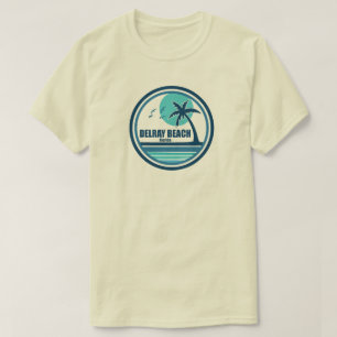 Camiseta Aves de palmeras de Delray Beach Florida