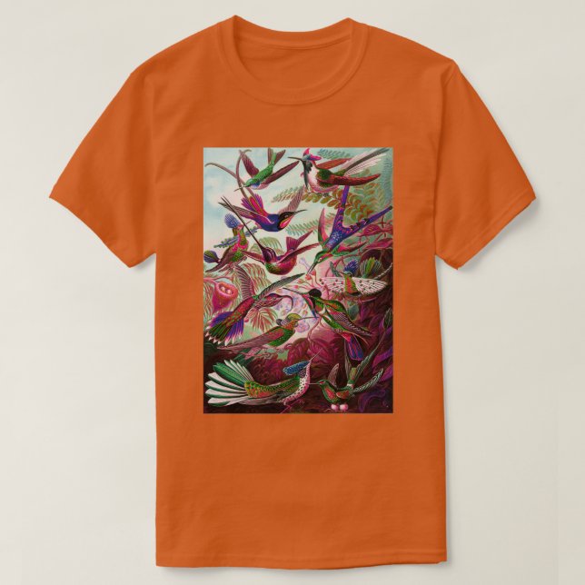 Camiseta Aves de Paradise Premium TShirt (Diseño del anverso)