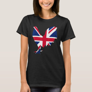 Camiseta aves de pelea reino unido bandera Reino Unido gall