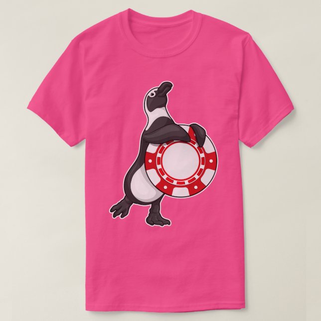 Camiseta Aves de pingüino (Diseño del anverso)