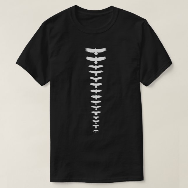 Camiseta Aves de Prey White del Reino Unido (Diseño del anverso)