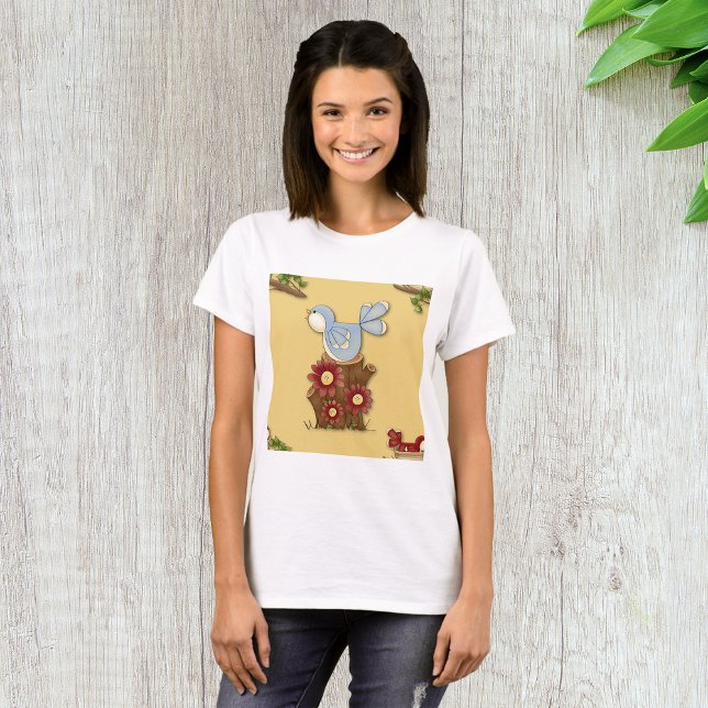 Camiseta Aves de primavera (Subido por el creador)