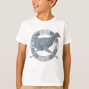 Camiseta Aves de Pukeko NZ