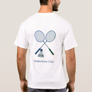 Camiseta Aves de Shuttlecock de Badminton Personalizadas