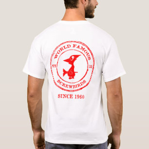 CAMISETA AVES DE TORNILLO MUNDIALES DESDE 1960