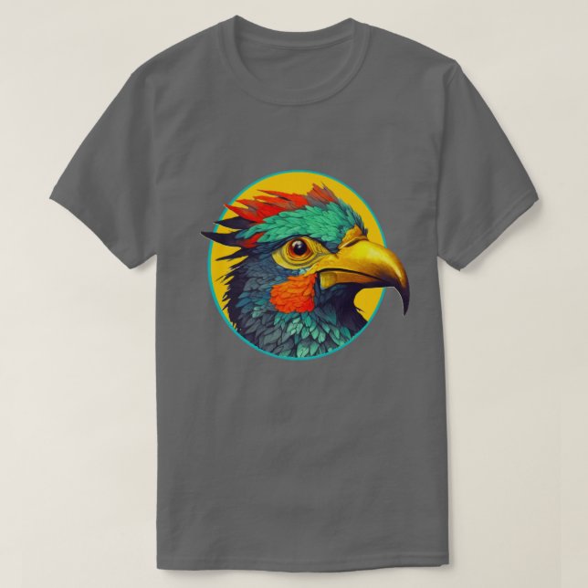 Camiseta Aves de una pluma (Diseño del anverso)
