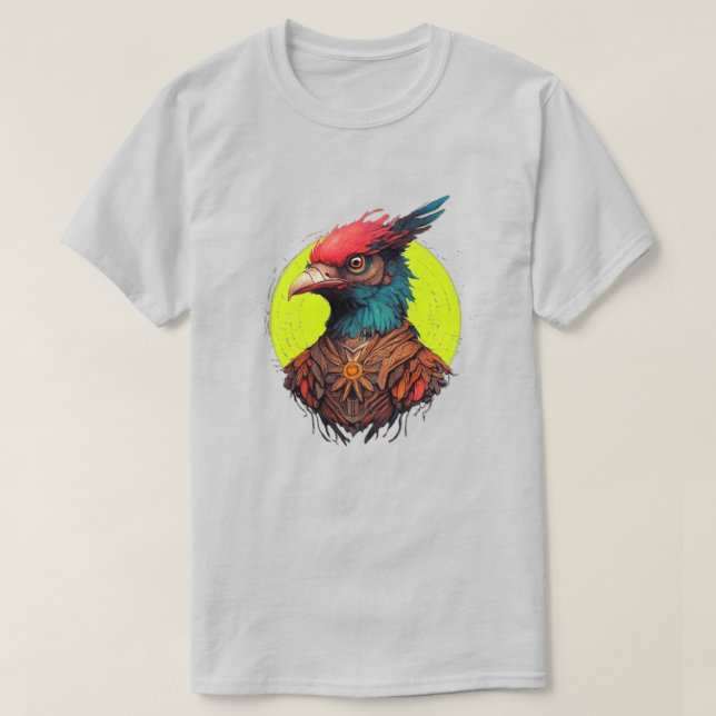Camiseta Aves de una pluma (Diseño del anverso)