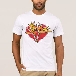 Camiseta Aves del corazón del paraíso