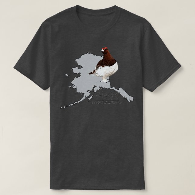 Camiseta Aves del estado de Alaska TShirt (Diseño del anverso)