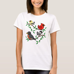 Camiseta Aves del patio trasero