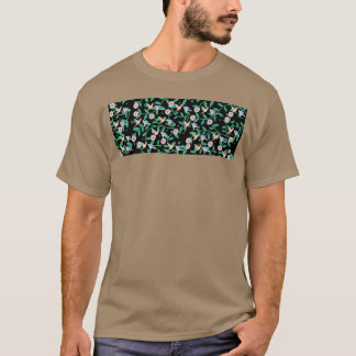 Camiseta Aves en flores y plantas niño
