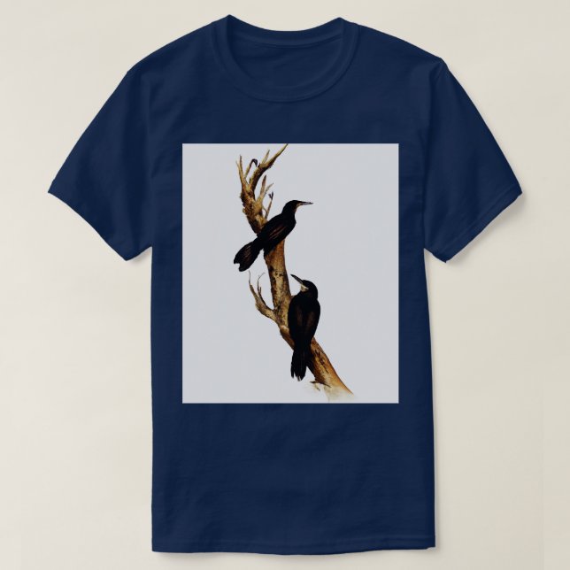 Camiseta Aves en una sucursal (Diseño del anverso)