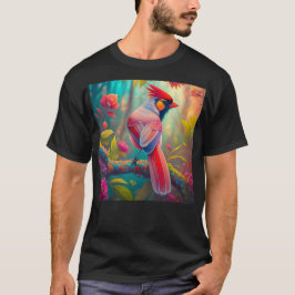 Camiseta Aves fantasmas Cardenal masculino